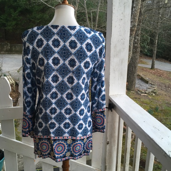 Ruby Rd. Riviera Refresh Top S FREE SHIP - Picture 3 of 4